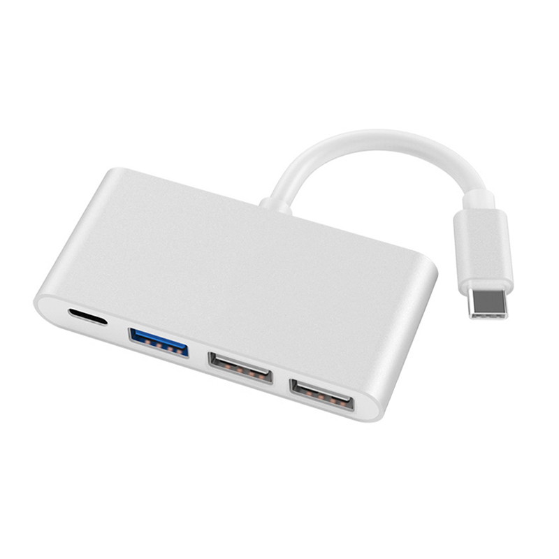USB 3.1 Interface 4-In-1 Type C Hub Multiple Adapter For Speed Data Transfer