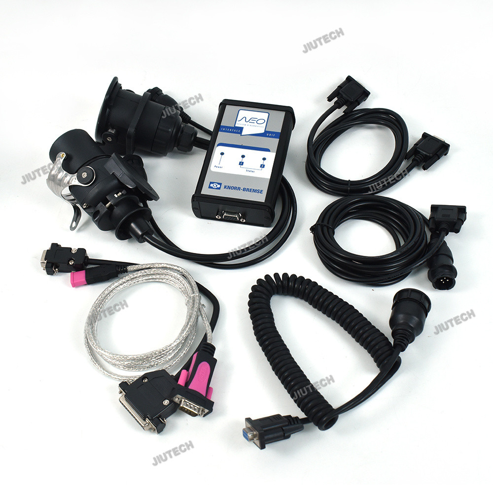 2024 Truck Trailer Brake Diagnostic Tool for KNORR-BREMSE Diagnostic Kit Knorr NEO UDIF Interface+Getac F110 Tablet
