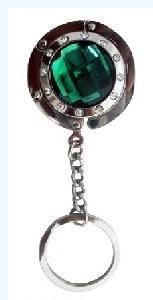  2012 fashional green diamond Portable bag hook / hanger Manufactures