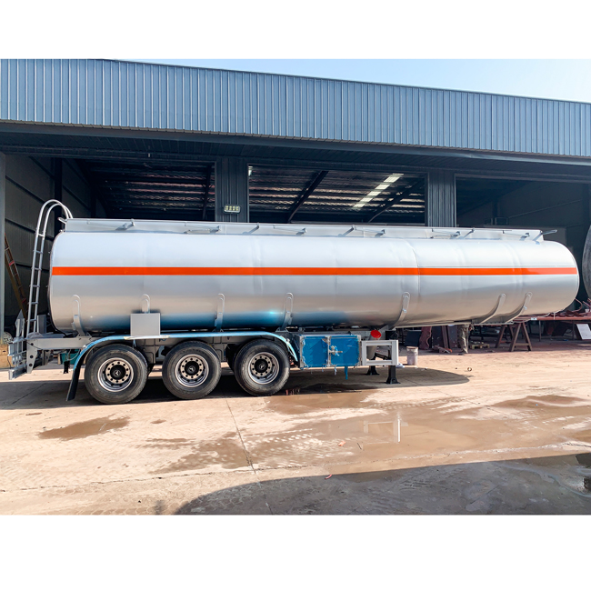 Customized 3 Axles 45000 Liters Fuel Tanker Trailer for Diesel Gasoline Oil Delivery