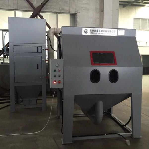 Pressure Tank Industrial Blast Cabinet , Pressure Pot Blast Cabinet With