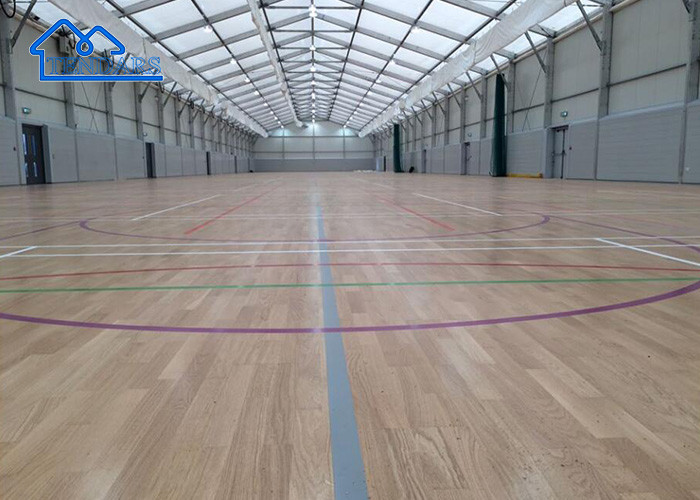 Outdoor Temporary Sport Tent Structure For Top Canopy Tents 20 Meter Length Easy Up Party Tent
