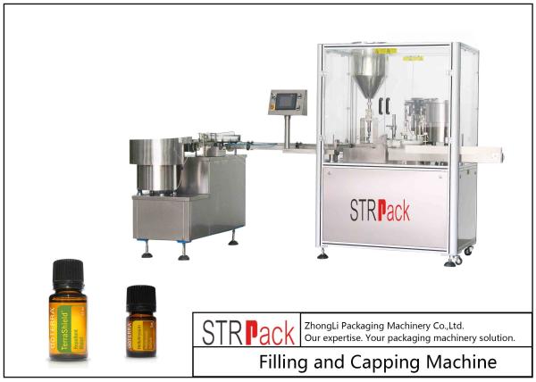 5-60ml Boston Bottle Essential Oil Filling Machine And Capping Machine With 2