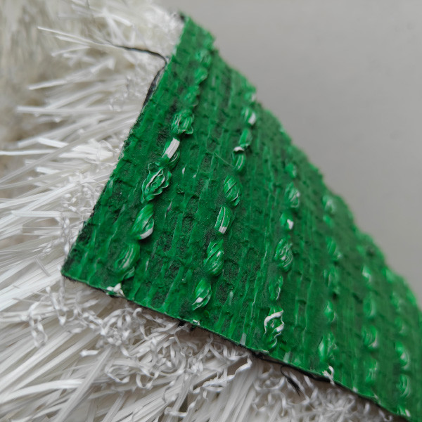 High Performance Football Artificial Turf 50mm White Artificial Grass Green SBR Latex For Sports Events