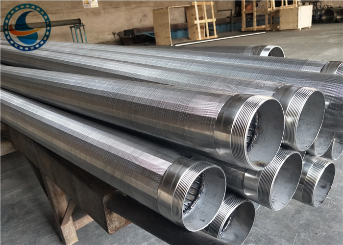 Wastewater Treatment Wedge Wire Mesh Screen Anti - Corrosion 1.0 Mm Slot Opening