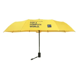  Black Foldable Umbrella with Nylon Handle - Convenient Design Manufactures