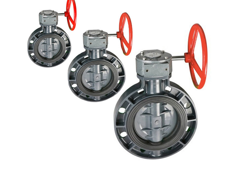 Chinese Factory Handle Lever Gear Flange Butterfly Valve with New Materials