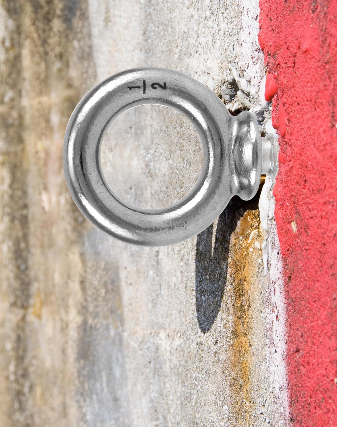 Plain Finish Stainless Steel 304 Eye Bolt For Ringing High Functionality