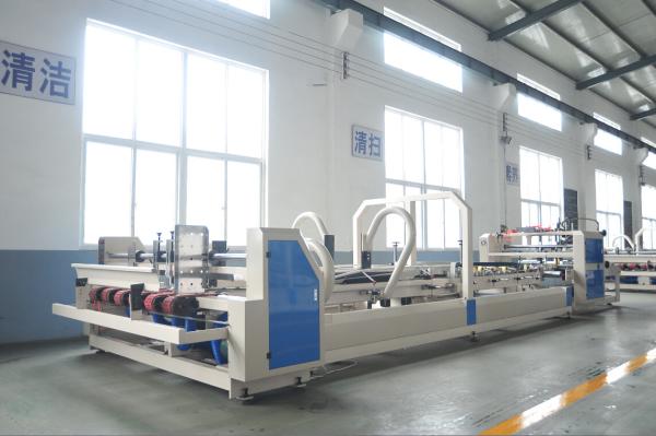 Automatic Folder Gluer Carton Packaging Machinery 14.5KW 380V 50HZ , 3 Phase