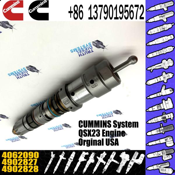 4088431 Genuine Diesel Engine Common Rail QSX60 Fuel Injector 4076533 4902827