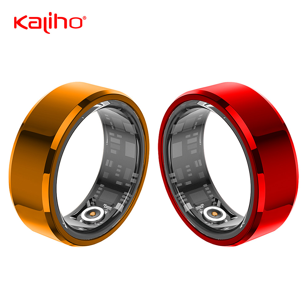 17.5mAh Battery Fitness Smart Rings With Heart Rate Monitoring No Voice Assistant