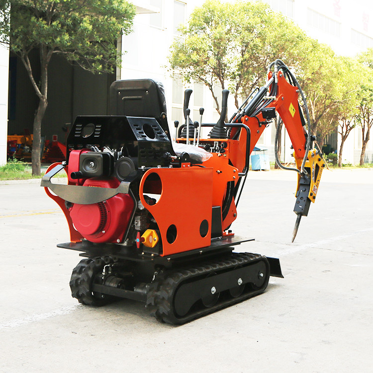 0.8 Ton Mini Crawler Excavators Maximum Excavation Depth 1400mm Small Digger