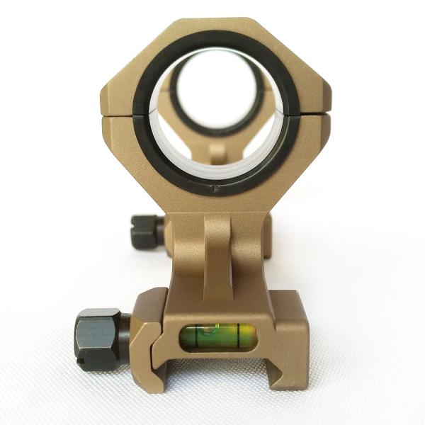 20mm Rail Dual Ring Telescope Tripod Accessories With Spirit Level One Piece