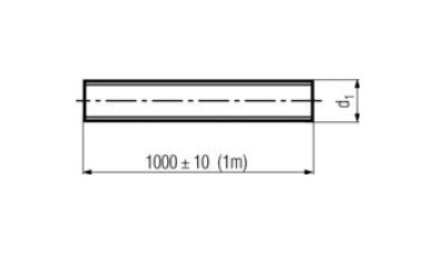 DIN975 Threaded Rod A2 / A4 Stainless Full Threaded Hanger Rods