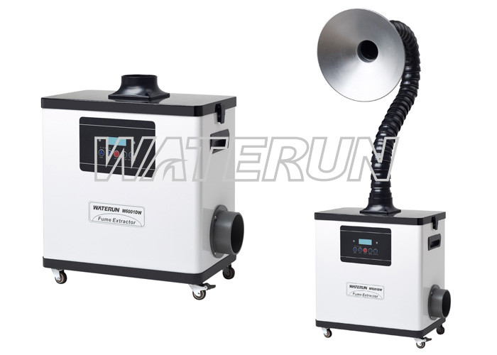 Digital Nail Salon Fume Extractor Machine , Beauty nail salon source capture system