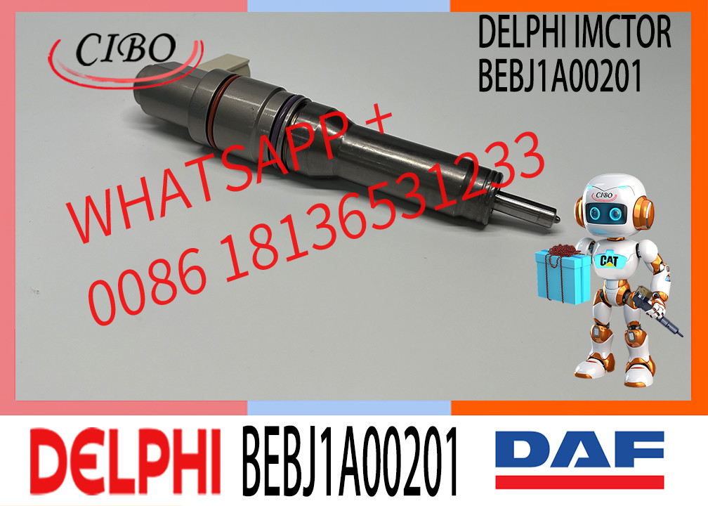 Remanufactuered Common Rail Diesel Fuel Injector Nozzle 1820820 1905002 BEBJ1A00201 BEBJ1A05001 For DAF CF 85 XF105