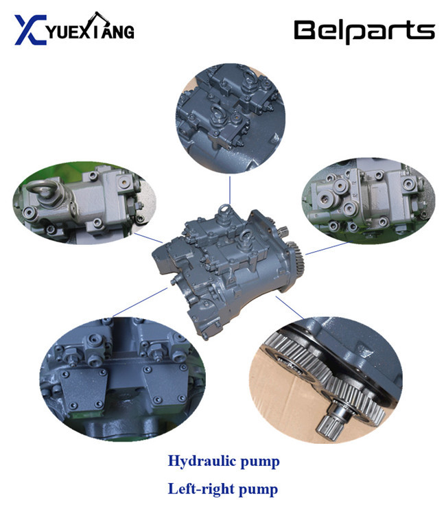 K3V112DT-1AWR-9N1A-6 43296011 Kawasaki Excavator Hydraulic Pump K3V112 DH220-5/7