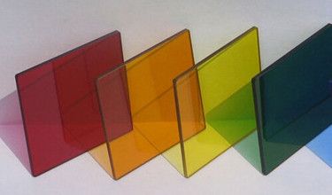 Colored/Green-F Clear/Low-E Tinted Glass with Modern Type