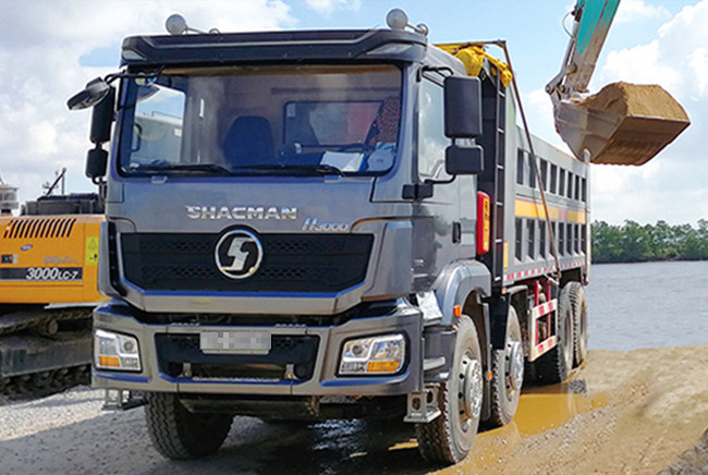 Shaman H3000 Dump Truck 4*2 With Vehicle Stability Control System
