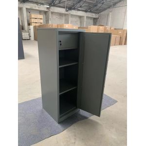 Knock Down Structure Safety Filing Cabinet With Double Security Lock