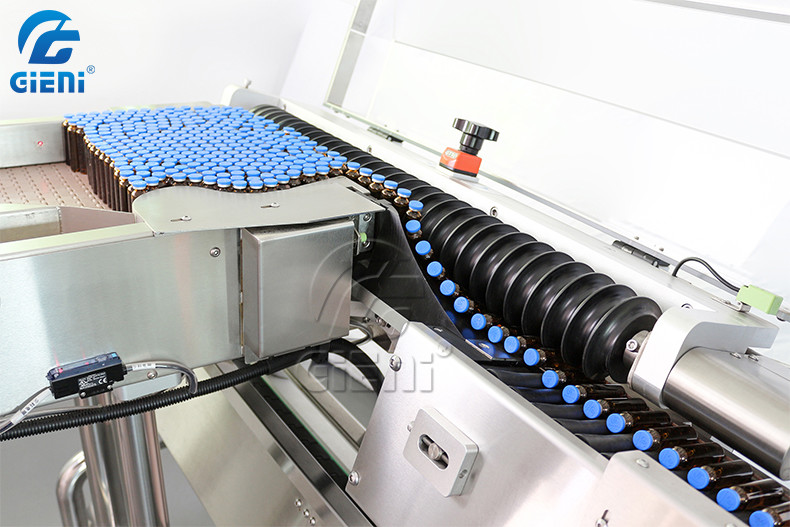 Pharmaceutical Ampoule Wrap Around Labeling Machine 0.5mm Accuracy
