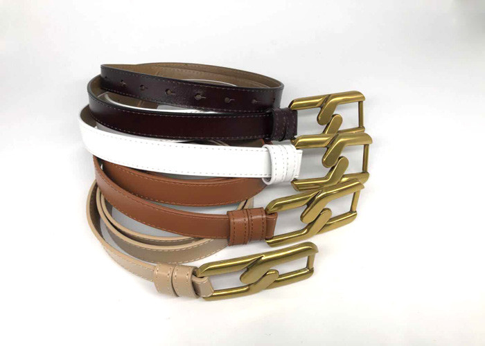 Genuine Leather 2.3cm Women's Chic Fancy Dress Belt