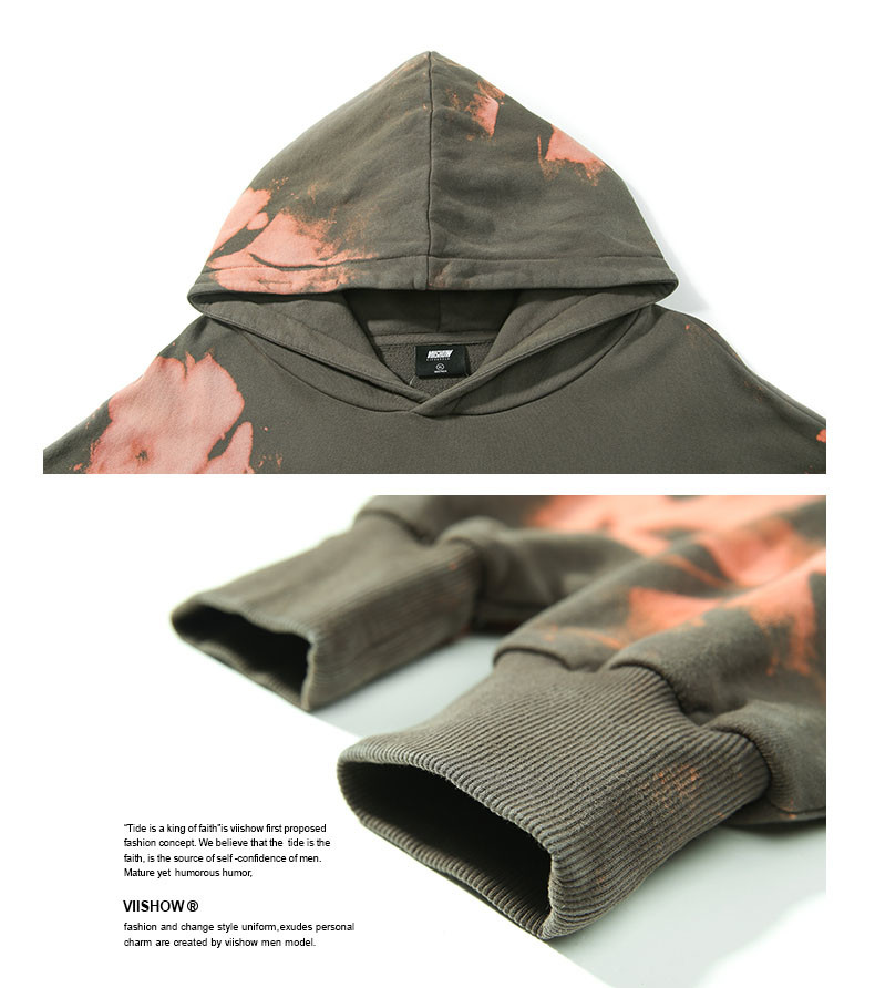 Lightweight Oversized Drop Shoulder Hoodie Sweatshirt Custom Stone Washed Unisex