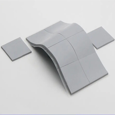 AOK Ultrasoft Heat Sink Silicone Pad , CPU Gap Pad Thermal Conductivity