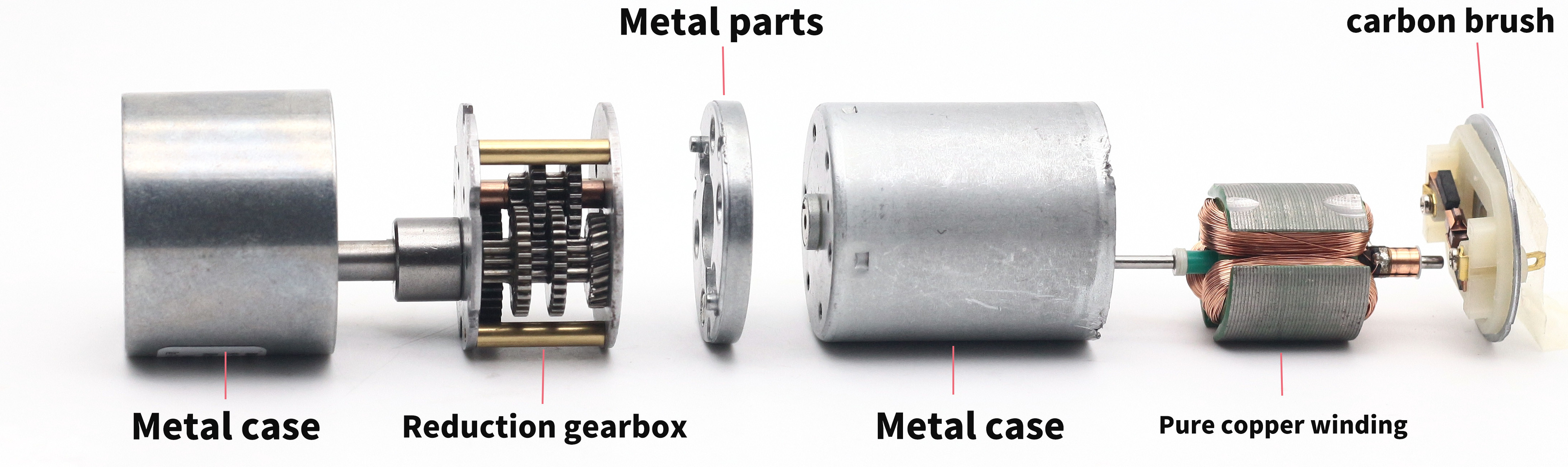 Micro Motor Gear Motor JGB37-3540 37mm 24V 9-1280RPM 37mm High Torque Low Rpm 24v Dc Gear Motor