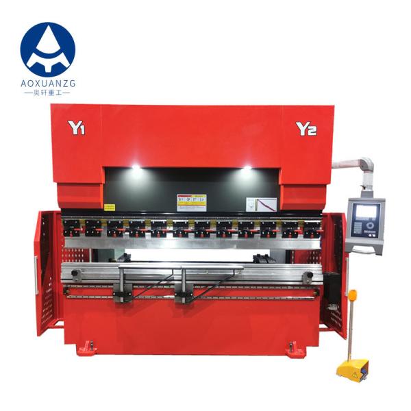 Electric Hydraulic Press Brake 100 Ton Metal Steel Bending Machine Manual Delem
