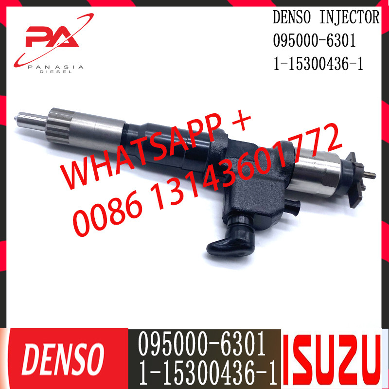 DENSO Diesel Common Rail Injector 095000-6301 For ISUZU 1-15300436-1