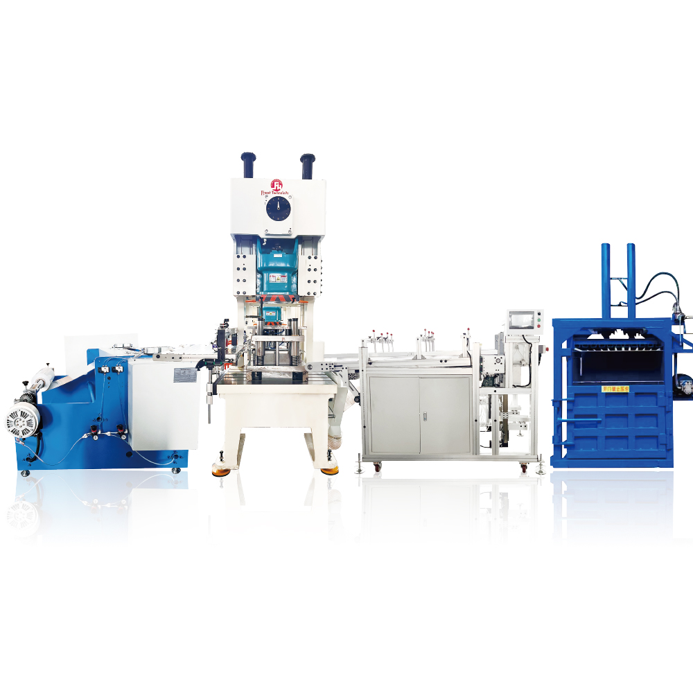 Automatic Aluminum Foil Container Punch Press Machine with Max.Material Width of 750mm OEM