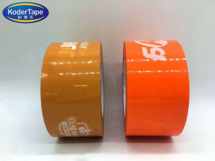 Custom Logo Printed High Tensile Strength BOPP Adhesive Tape For Packaging And Strapping