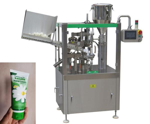 High Speed Automatic Tube Filling Sealing Machine For Body Lotion Emulsion