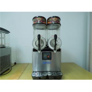 Commercial Grade Slush Machine , Frozen Drink Maker Machine 3x12L Output