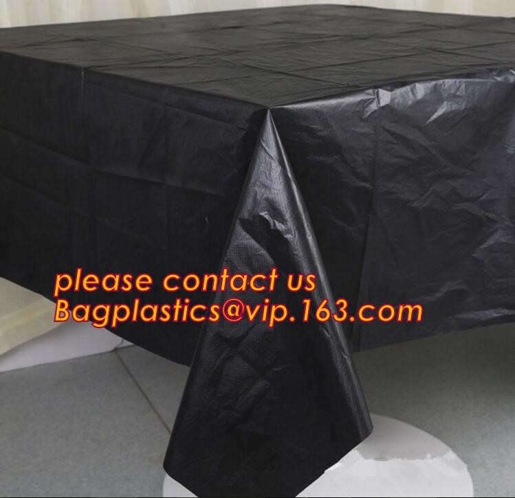 WHOLESALE DISPOSABLE PE PRINTED POLKA DOTS PARTY TABLE CLOTH, TABLE COVER,1PCS/BAG,600BAGS/CTN,SEASONAL PACKAGING TPU EV