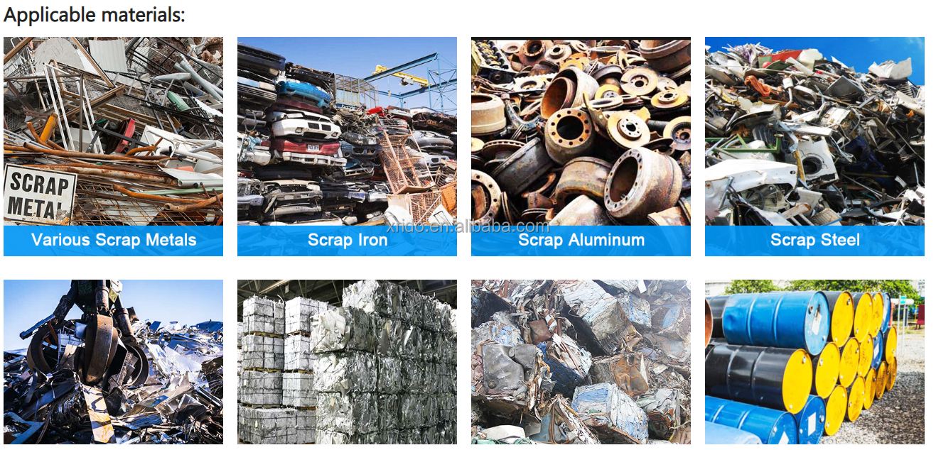 2000t/D-3000t/D Industrial Waste Shredder Metal Plastic Dual Shaft Shredder