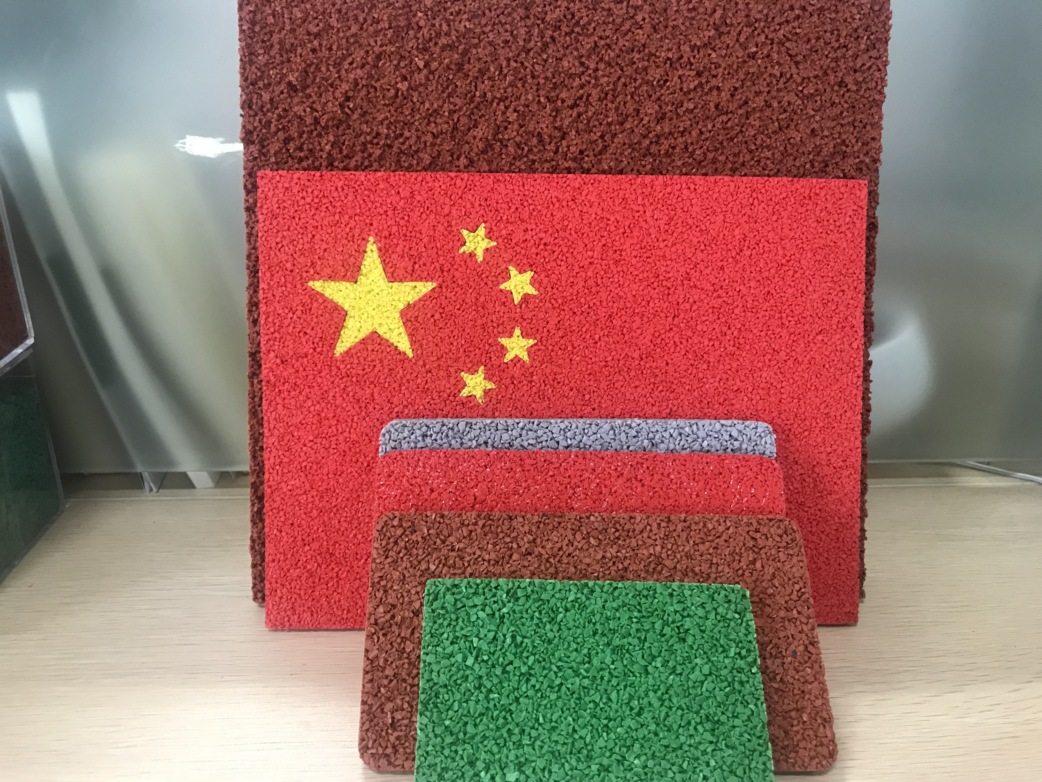 Anti UV Football Field Infill EPDM Rubber Particles