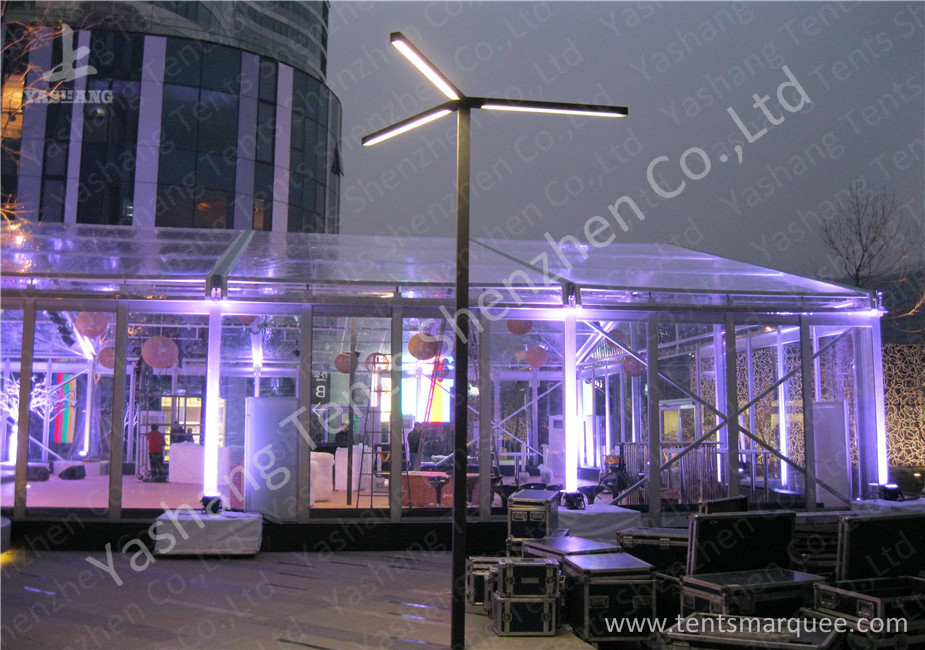15x20M Transparent Cover Outdoor Party Tents Hard Extruded Aluminum Alloy