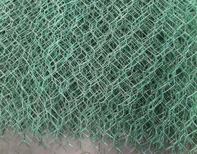 50mm* 60mm Twist Hexagonal Gabion Wire Netting Polyester OEM