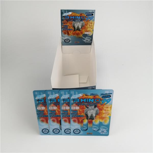 Custom Empty Capsule Pillls 3d Blister Plastic Cards Male Enhancement Capsule