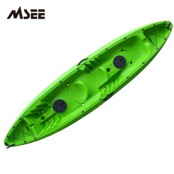 Double Sit On Top Sea Kayak For Fishing Outdoor Product HDPE Material