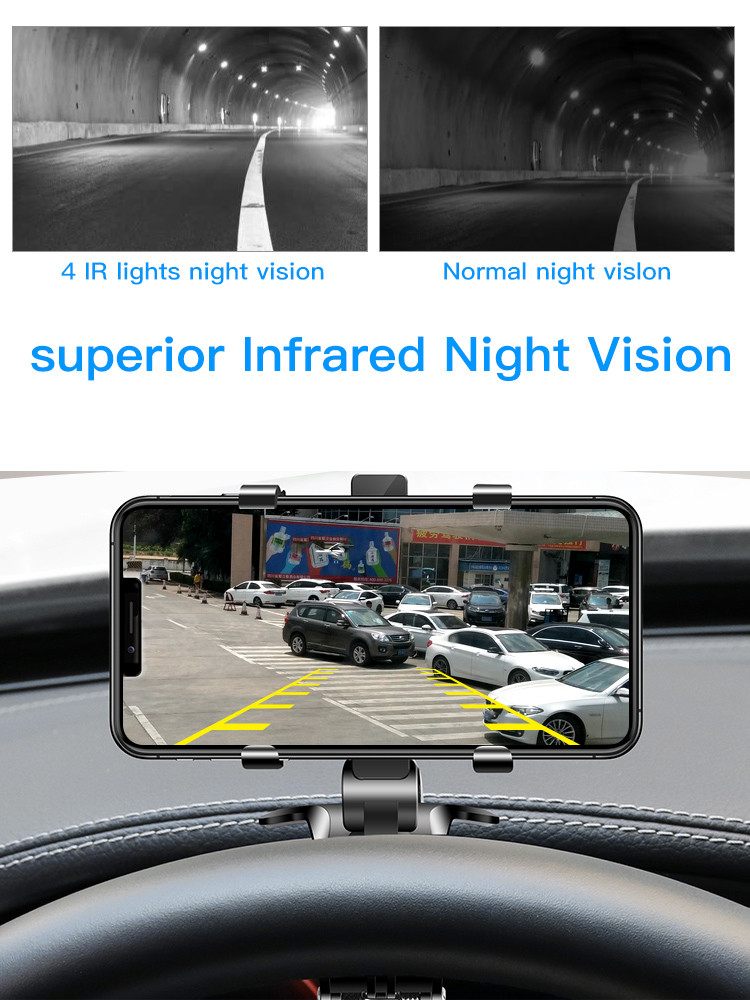 Wireless Backup Camera Vehicle Data Recorder 10 Inch HD LCD Monitor With Antenna