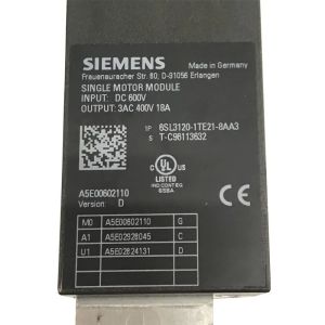  6SL3120-1TE21-8AA3 Reliable Siemens Modular PLC Electronics Black Manufactures