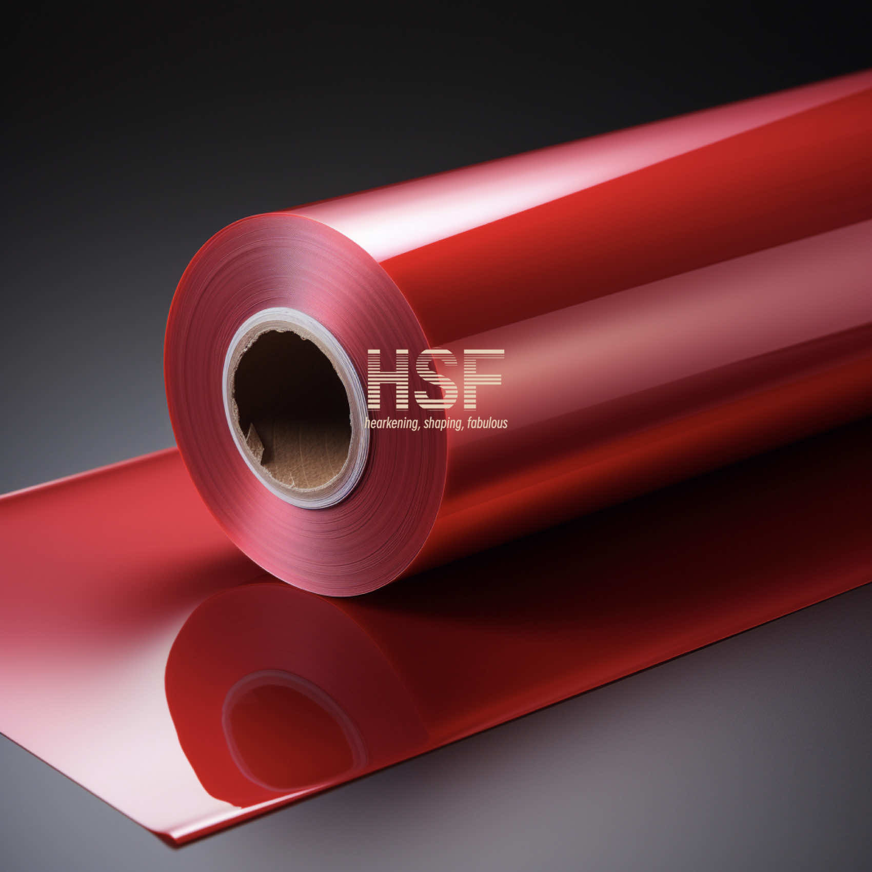 85 Microns Translucent Red MOPP Film For Festive Gift Wrapping