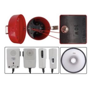 25W Public Speech Portable Megaphone Speaker With Microphone