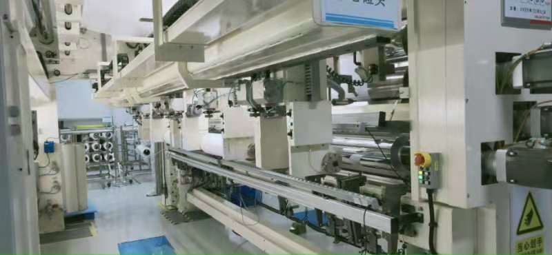 1060mm 5 Micron 3 Phase Stretch Film Rewinding Machine