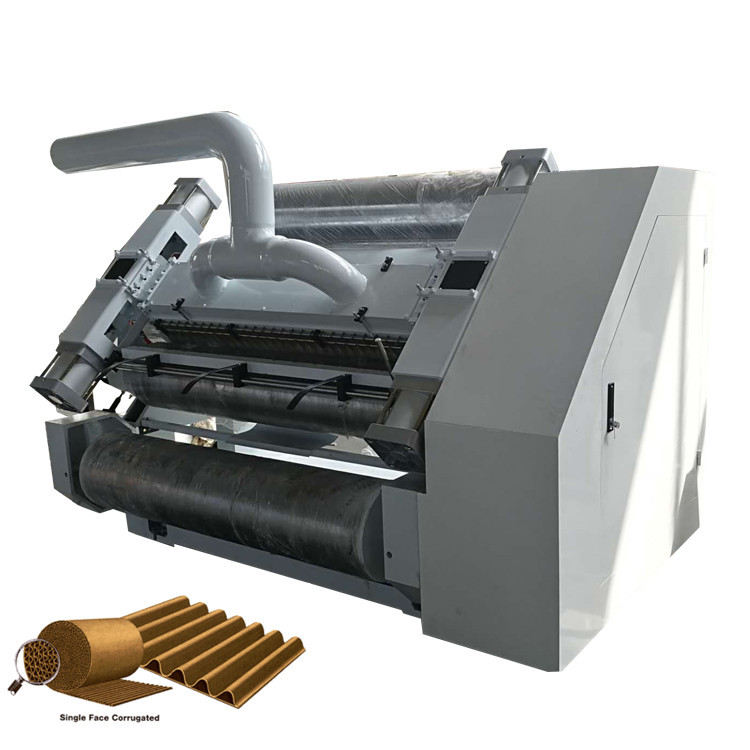 2 Ply Corrugated Board Production Line Single Facer Machine
