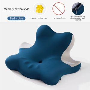 Jellyfish Anti Allergy Memory Foam Pillow Ergonomic For Support Neck / Lumbar