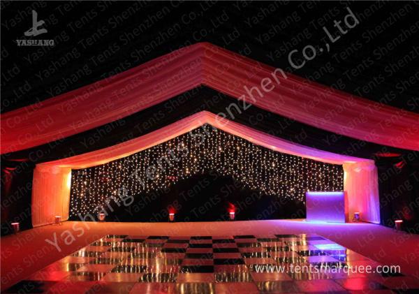 Luxury Marquees For Weddings Decorated with Noble and Gorgeous Linings and